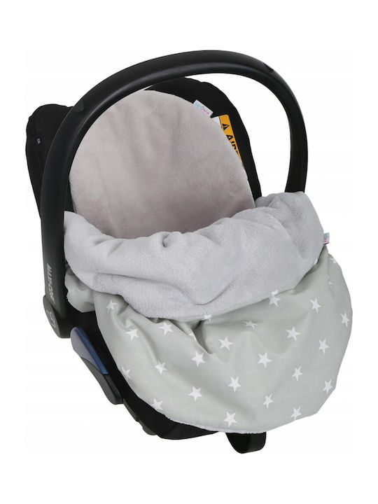 BabyMam Pătură Pepinieră Swaddling 100% Bumbac Gri 75x50cm