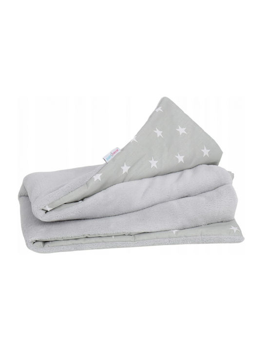 BabyMam Pătură Pepinieră Swaddling 100% Bumbac Gri 75x50cm