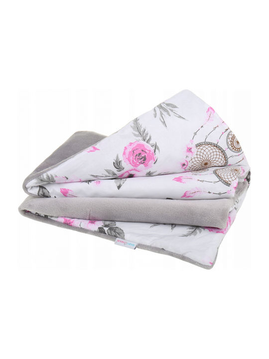 BabyMam Pătură Pepinieră Swaddling 100% Bumbac Gri 75x50cm