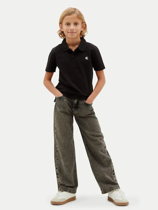 Kids Top Short-sleeved Black