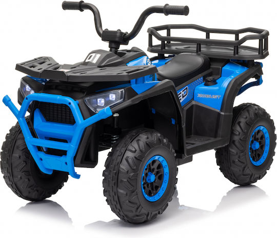 Kids Electric 4 Wheel Motorcycle 12 Volt Blue for 3+ Years