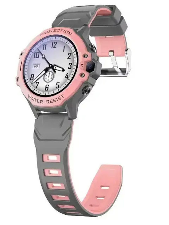 Nubki Kids' Smartwatch 4G with Camera Pink