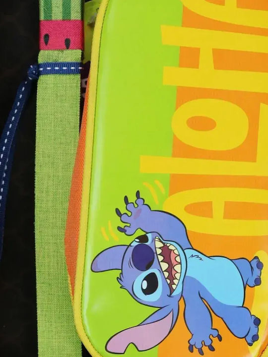 Πασχαλινή Λαμπάδα Lilo & Stitch Στρογγυλή με Κουτί Κασετίνα 35εκ.