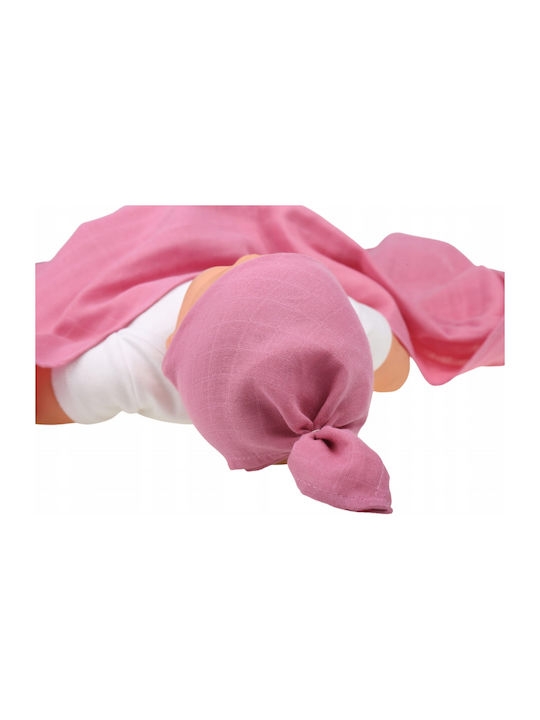 BabyMam Рамо Кърпа За Бърсане Розова 30x30см