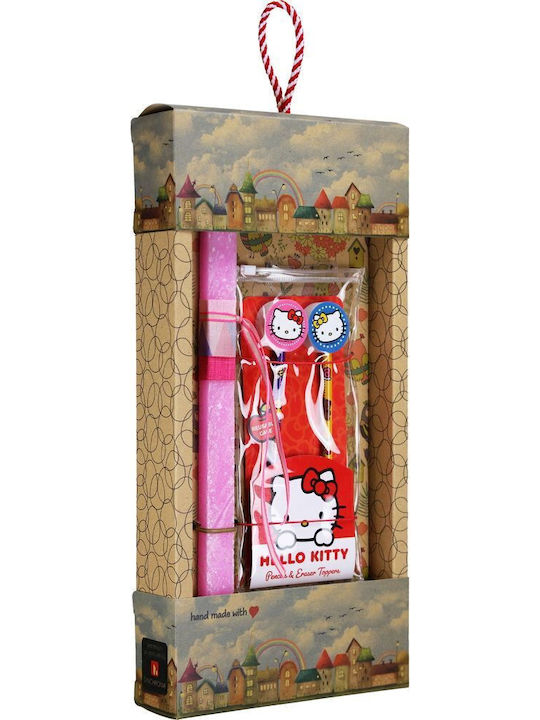 Λαμπάδα Hello Kitty Στρογγυλή Λαμπάδα Hello Kitty Στρογγυλή