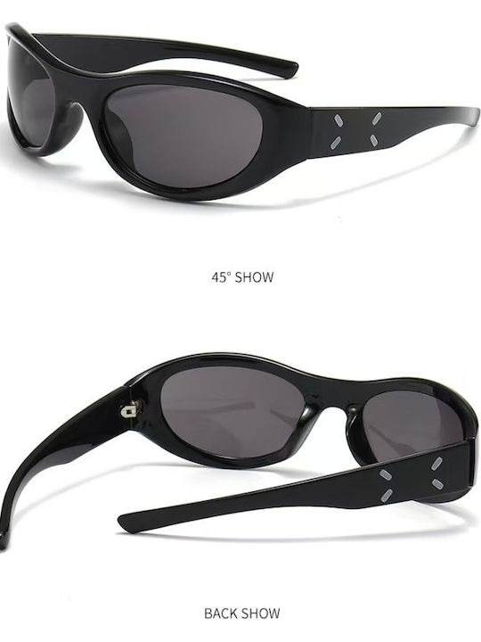 King Unisex Ochelari De Soare Cu Scelet Multicolor Și Lentilă Polarizată Maro SUNKI345-SN032