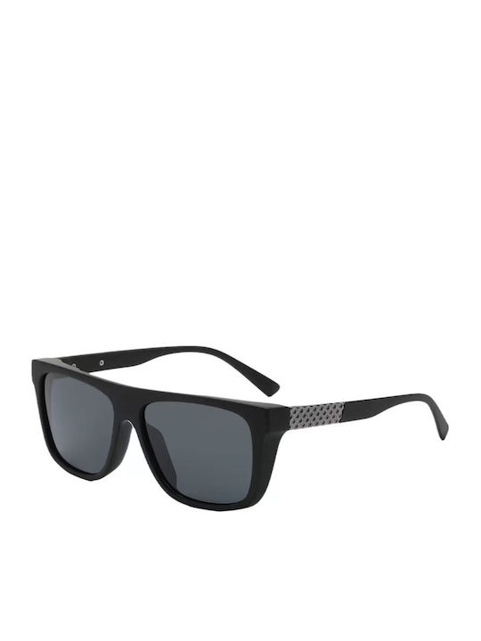 King Unisex Γυαλιά Ηλίου με Πολύχρωμο Σκελετό και Καφέ Polarized Φακό SUNKI345-SN028