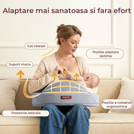 Momcozy Μαξιλάρι Θηλασμού Γκρι