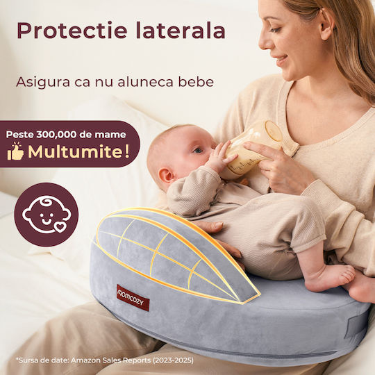Momcozy Μαξιλάρι Θηλασμού Γκρι