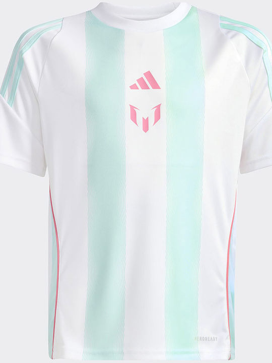 Kids T-shirt White Messi Training