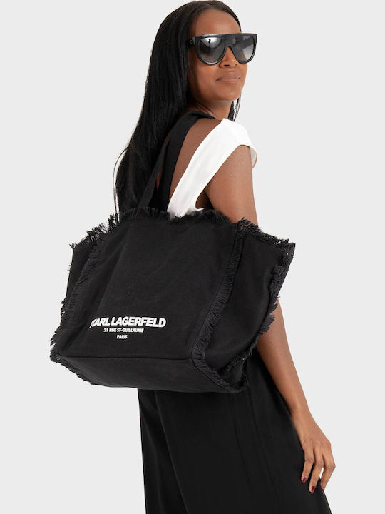 Karl Lagerfeld Rsg Damen Tote Tasche Aus Stoff