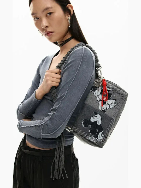 Fabric Women's Shoulder Bag Multicolour