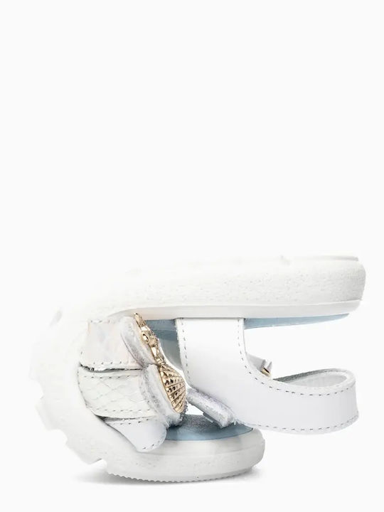 Kids' Anatomic White Sandals