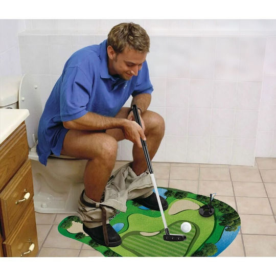 Covoraș De Baie Alista Home Design Teren De Golf Interactiv 14+ Ani Pvc 80 X 69 Cm Verde