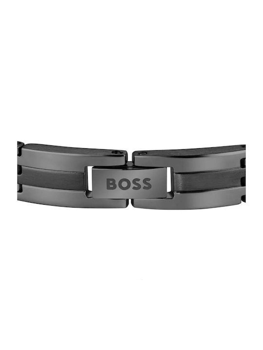 Boss Ανδρικό Βραχιόλι από Ανοξείδωτο Ατσάλι 19cm
