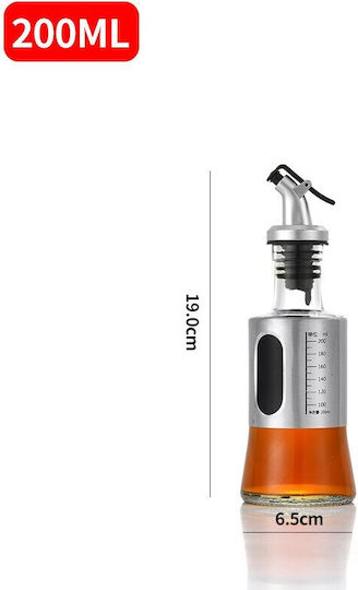 Alista Home Oil Can Made of Stainless Steel with Flow 200ml