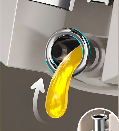 Alista Home Δοχείο Λαδιού Γυάλινο με Ροή 550ml
