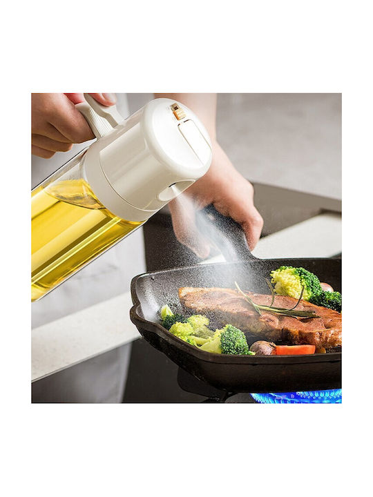 Alista Home Δοχείο Λαδιού Σπρέι Γυάλινο 550ml