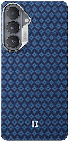 Benks Magnetic Armor Air Armor Grid Kevlar Case Metal Frame 600d A049 Samsung Galaxy S26 Plus Blue