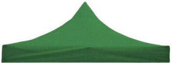 Alista Home Pavillonabdeckung Grün mit PVC-Beschichtung 3x6m