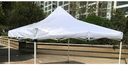 Alista Home Κάλυμμα για Κιόσκι Λευκό με Επίστρωση PVC 3x6m