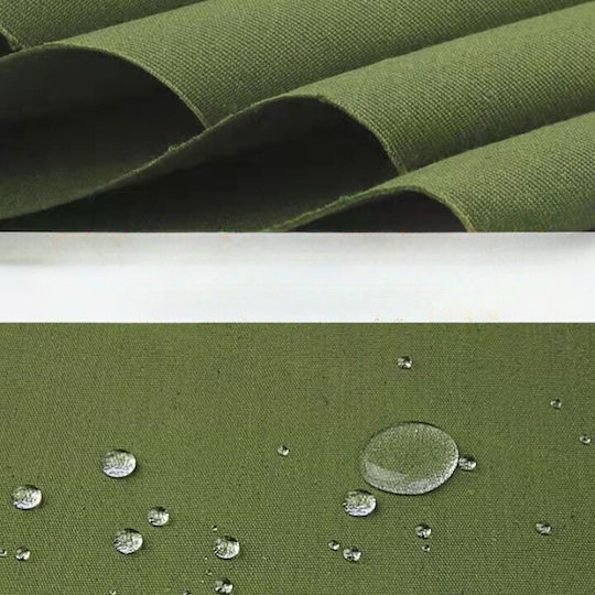 Alista Home Pavillonabdeckung Grün mit PVC-Beschichtung 3x6m
