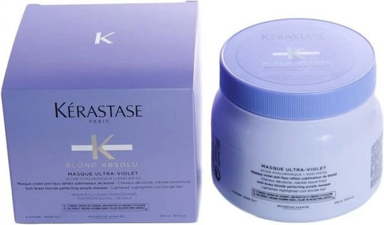 Kérastase Blond Absolu Ultra-Violet Hair Mask for Color Protection with Hyaluronic Acid 500ml