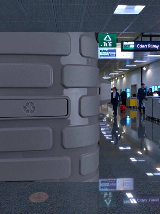 Bg Berlin Großer Hartreisekoffer Grau mit 4 Rädern Höhe 76cm