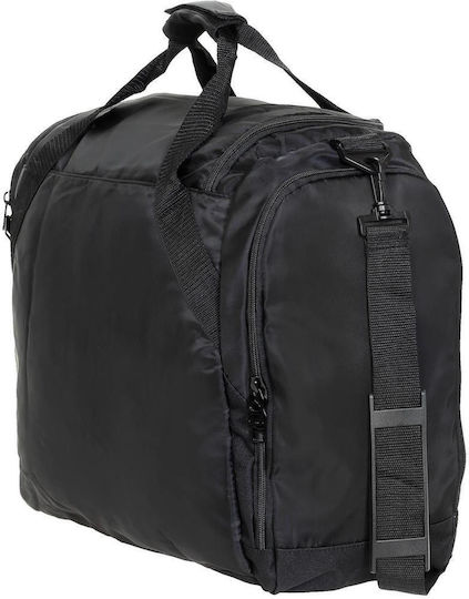 Diplomat Sacramento Sack Voyage Back 40lt Black with Wheels Fabric L50xW20xH40cm
