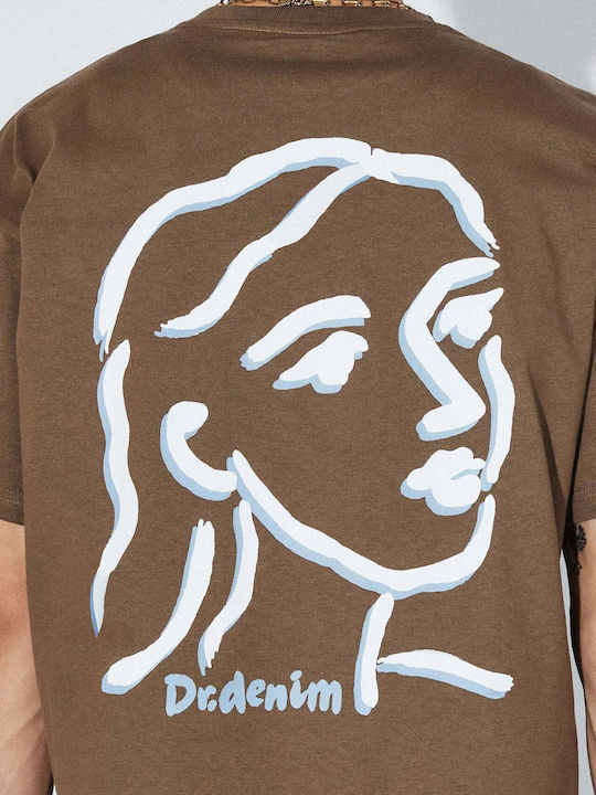 T-shirt Brown Draw 2411115-BG8-004
