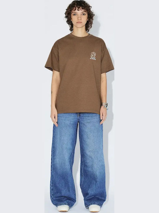 T-shirt Brown Draw 2411115-BG8-004
