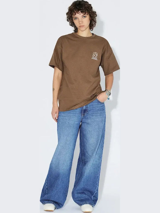 T-shirt Brown Draw 2411115-BG8-004