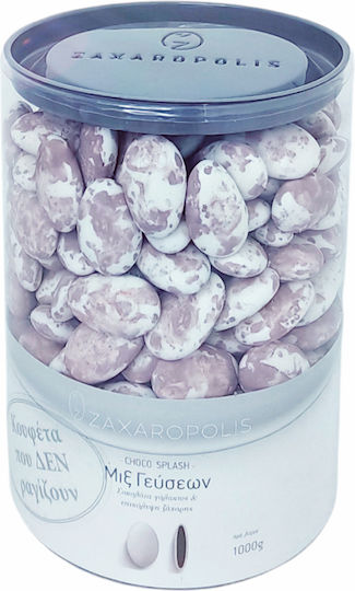 Zaxaropolis Jordan Mandeln Choco Splash in Standard Form mit Schokoladengeschmack Lila 1000gr