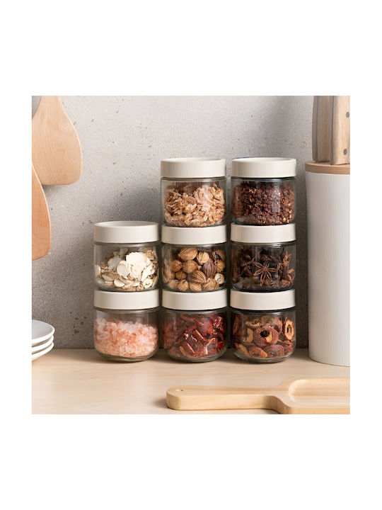 Alista Home Plastic Spice Organizer White 12 Pieces