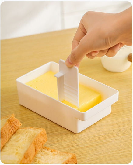 Alista Home Butterdose Kunststoff Weiß