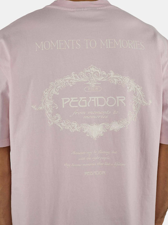 T-shirt Washed Powder Pink