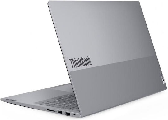 Lenovo ThinkBook 16 G9 IRL 16" IPS FHD+ (Nucleu 5-210H/16GB/1TB SSD/Fără sistem de operare) Arctic Grey (Tastatură International English)
