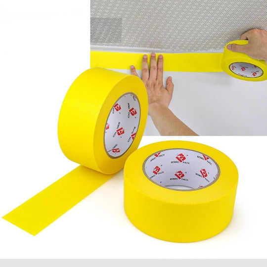 Alista Home Bandă Adezivă Galbenă 50mx48mm 24 Bucăți