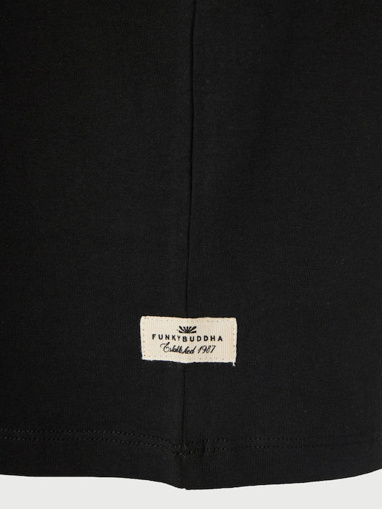 T-Shirt Schwarz FBM013-002-04-Black