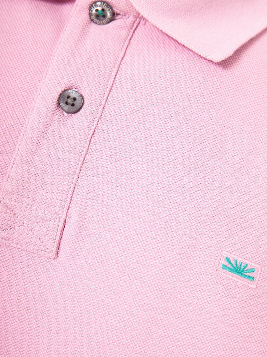 Polo Herrenblusen Kurzarm Rosa