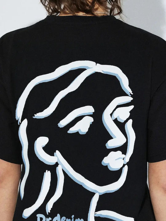 T-shirt Black Draw 2411115-BG7-003