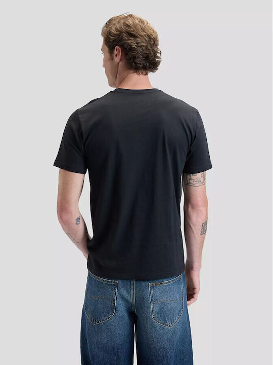 T-shirt Μαύρο