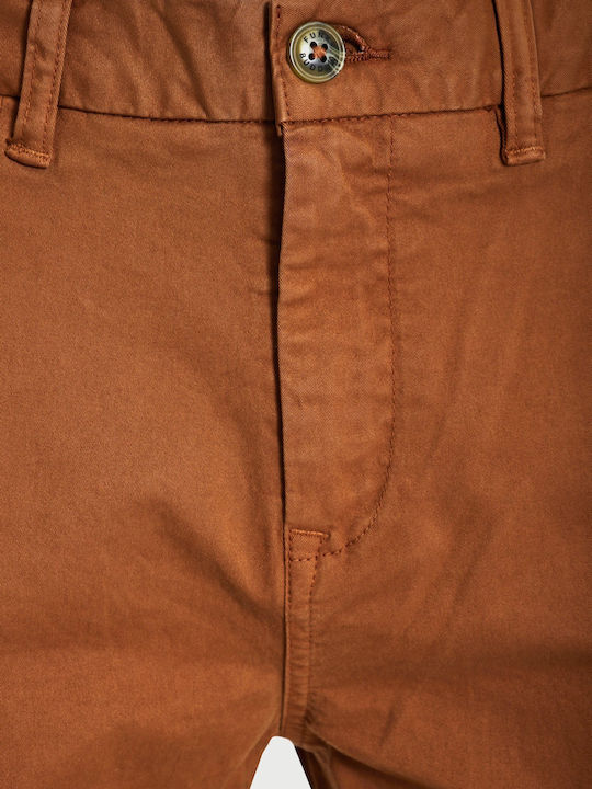Funky Buddha Παντελόνι Chino Καφέ