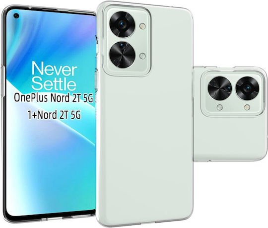 Sockproof V2 Silikon Umschlag Rückseite Transparent (OnePlus Nord 2T)