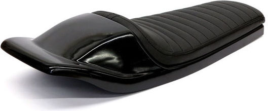 C-Racer Motorrad-Sattel Universell C-Racer Bolntor Scr5 Flat Track Sitz Schwarz