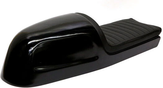 C-racer Motorrad-Sattel V Classic Schwarz