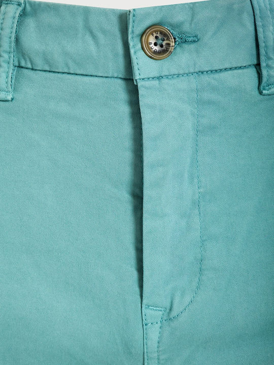Herrenhosen Chinos In Reguläre Passform Blau