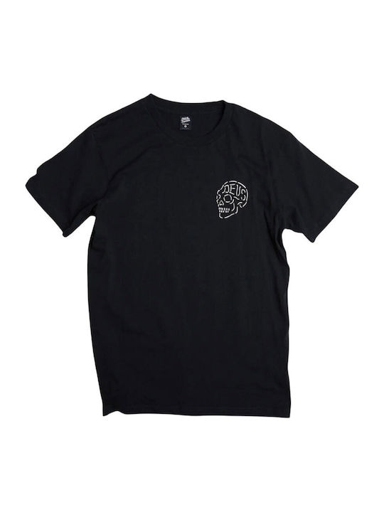 Venice Skull T-shirt Μαυρο