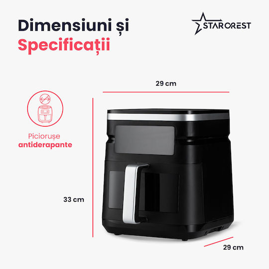 Starcrest Air Fryer 7lt Μαύρο