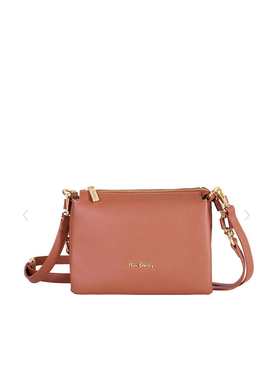 Dollaro Leather Women's Shoulder Bag Red